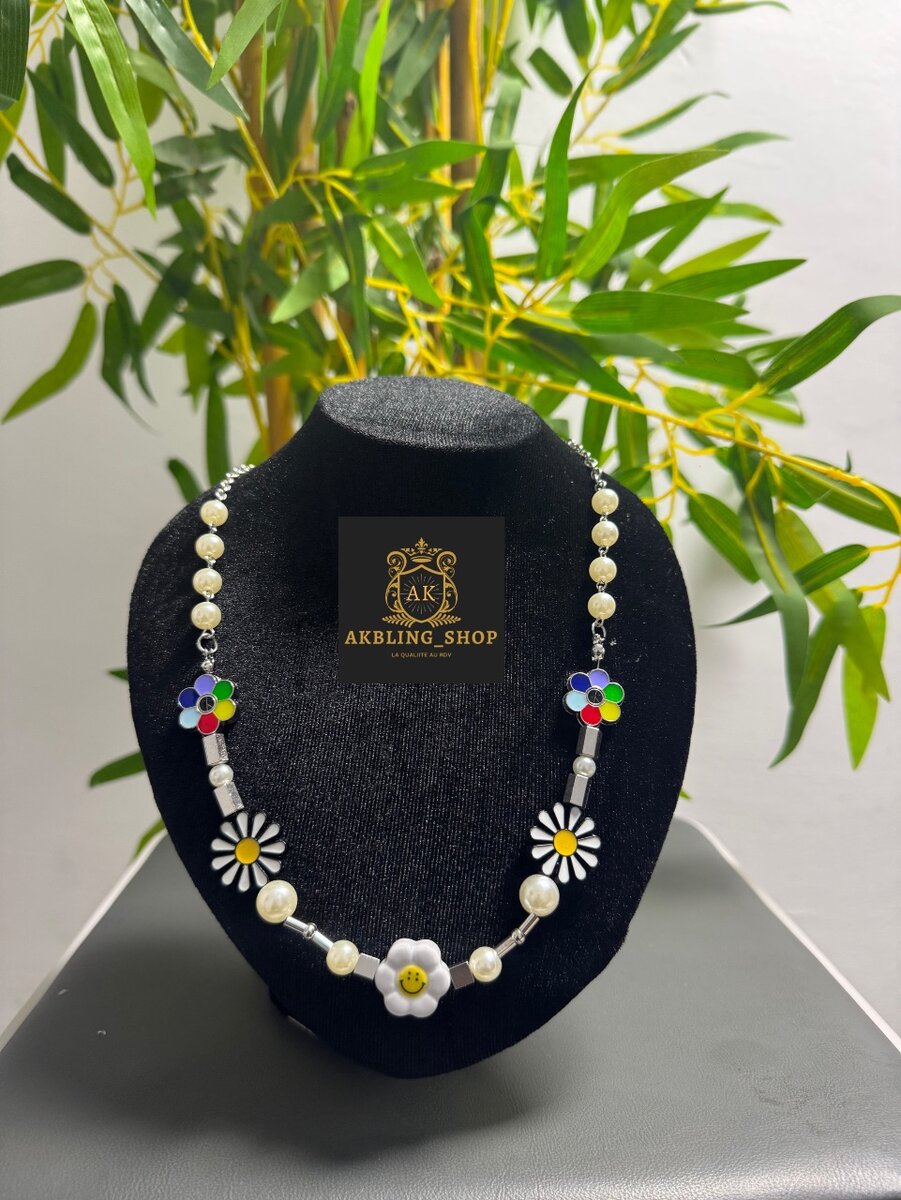 Collier tendance punk chic