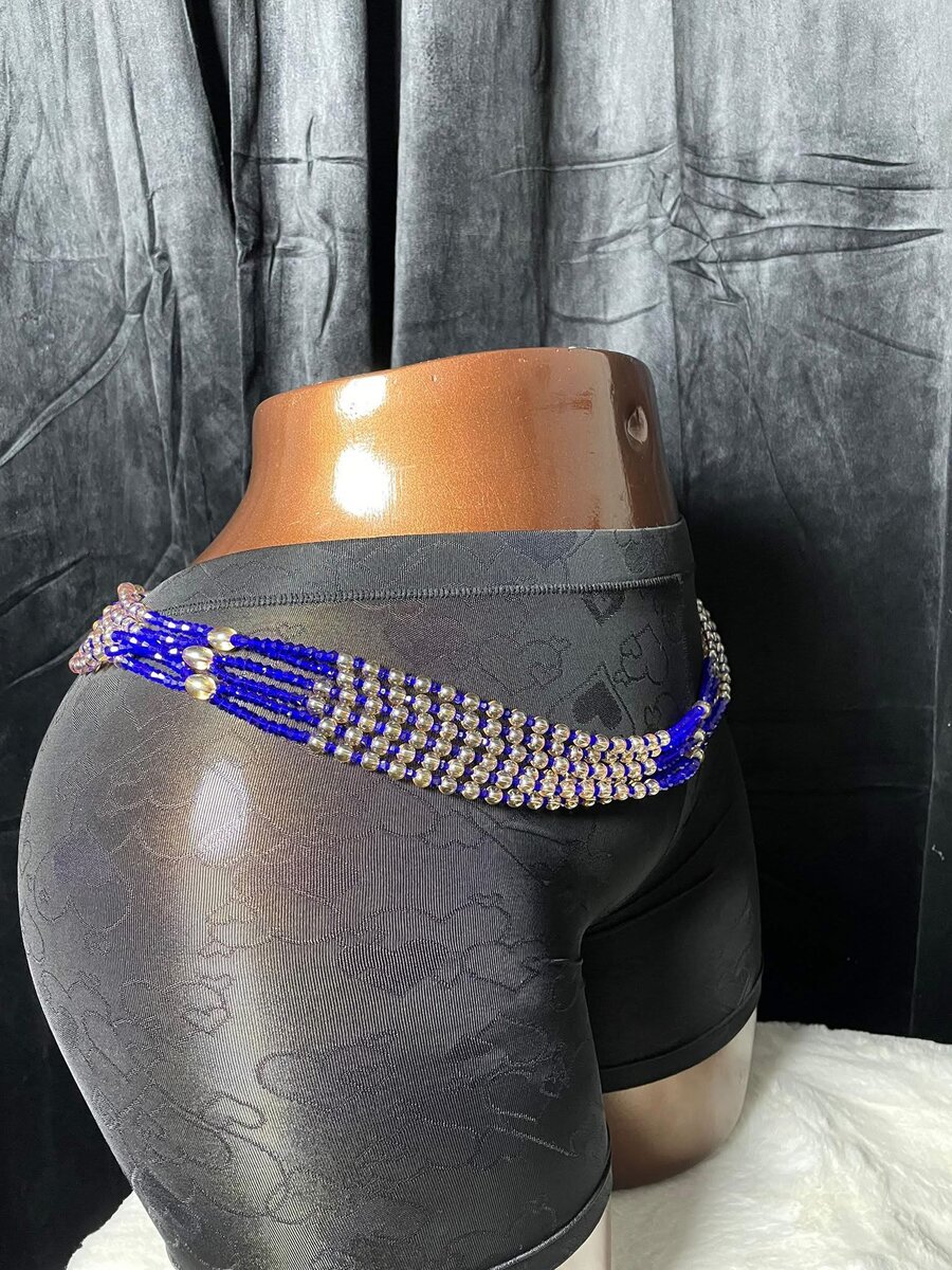 Ceinture perlée élégante