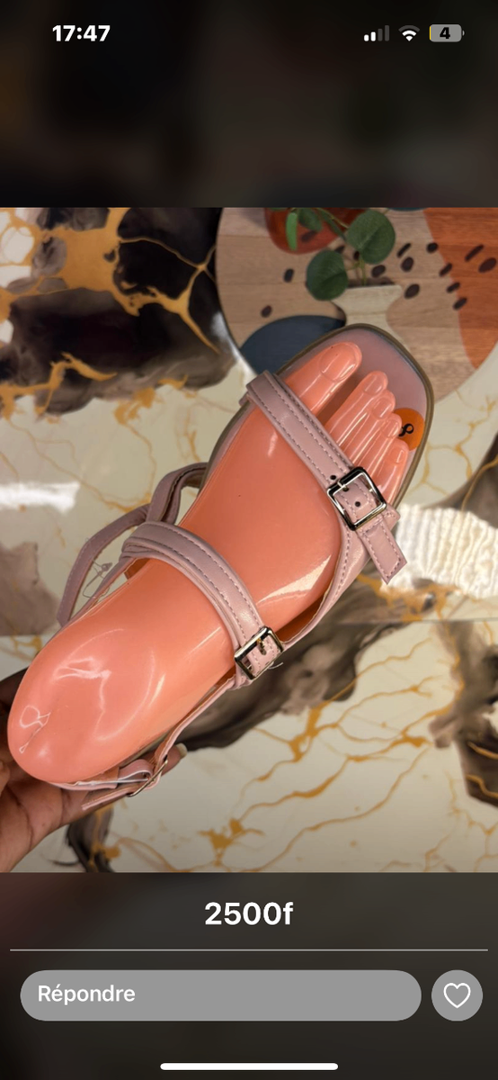 Sandales élégantes à brides