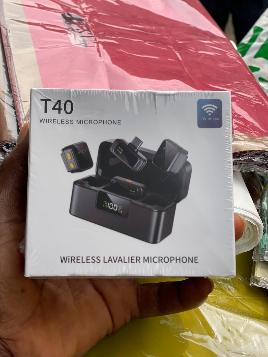 T40 Wireless Lavalier Microphone