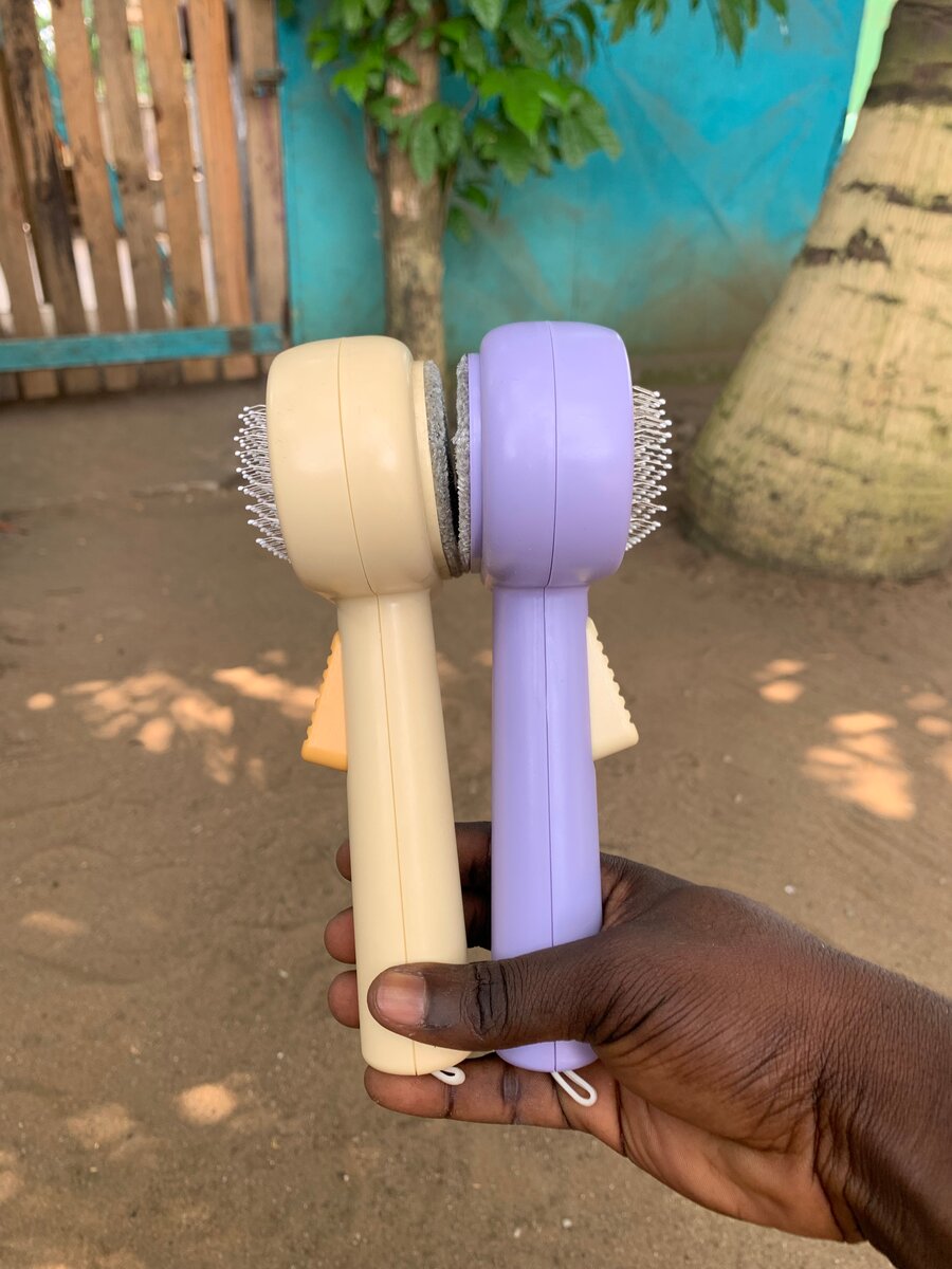 Brosse Autonettoyante pour Animaux