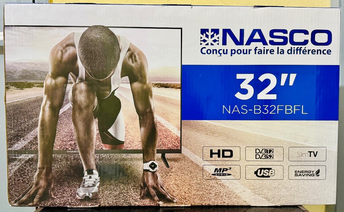 Télévision Nasco 32" HD
