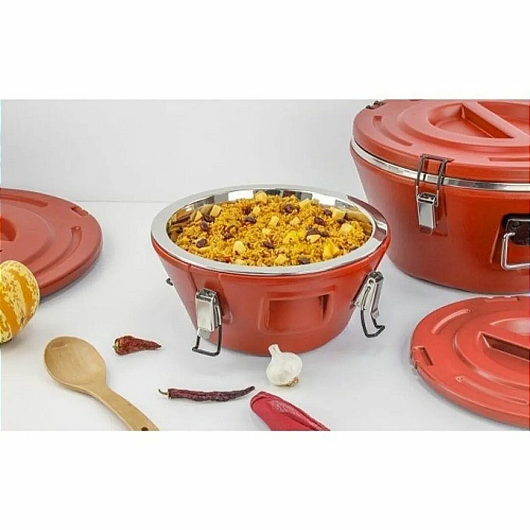 Ensemble soupières thermos