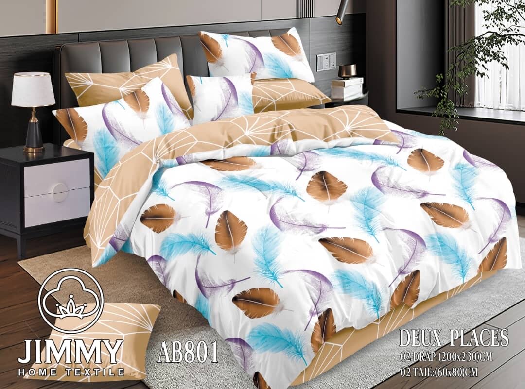 Parure de lit florale élégante