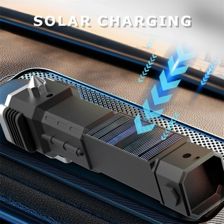 Lampe de poche tactique solaire