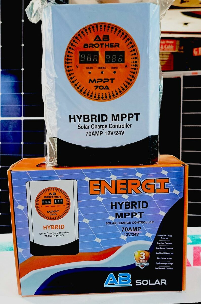 70 amp hybrid mppt controller