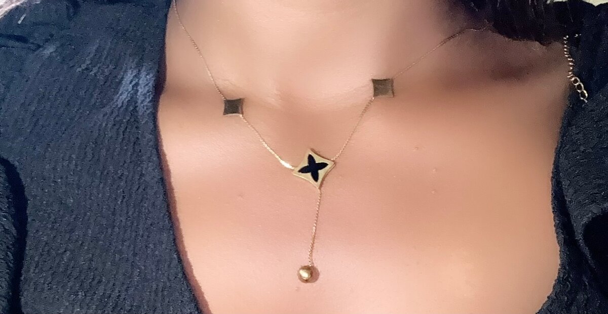Collier inoxydablÉlégant Femme