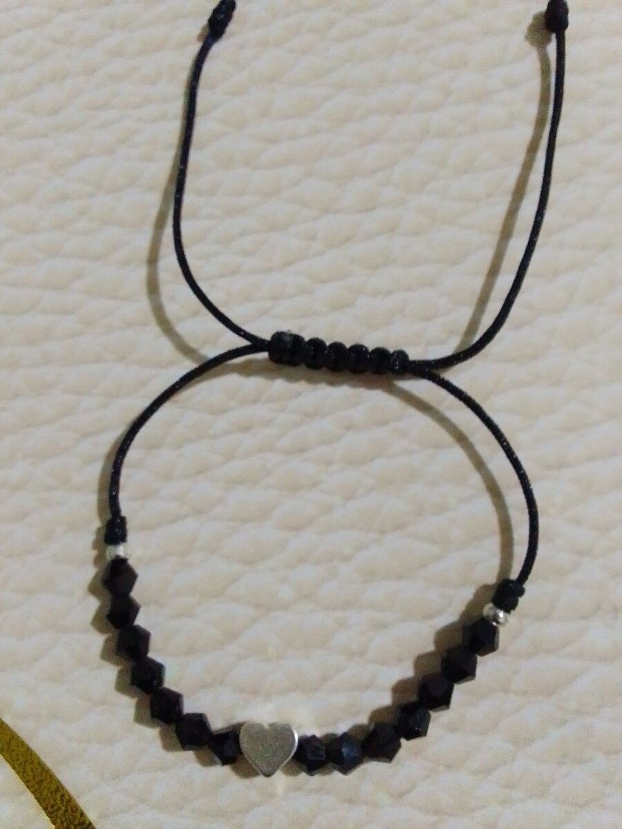 Bracelet minikitty noir