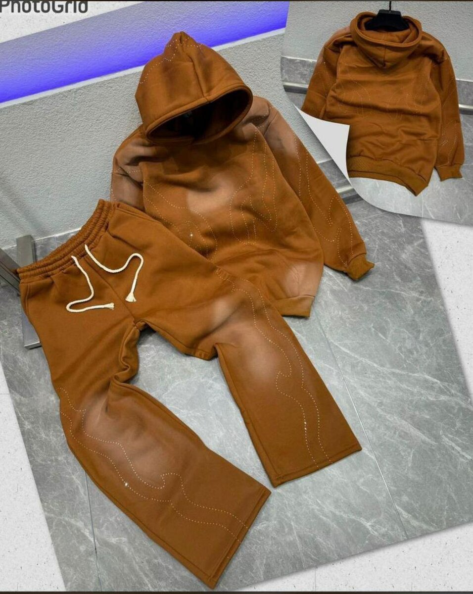 Ensemble de survêtement dégradé