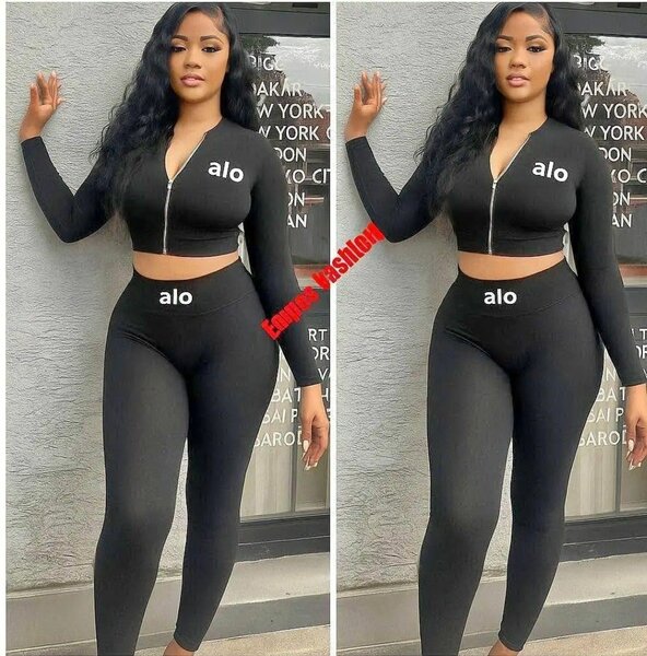 Ensemble sport Alo noir