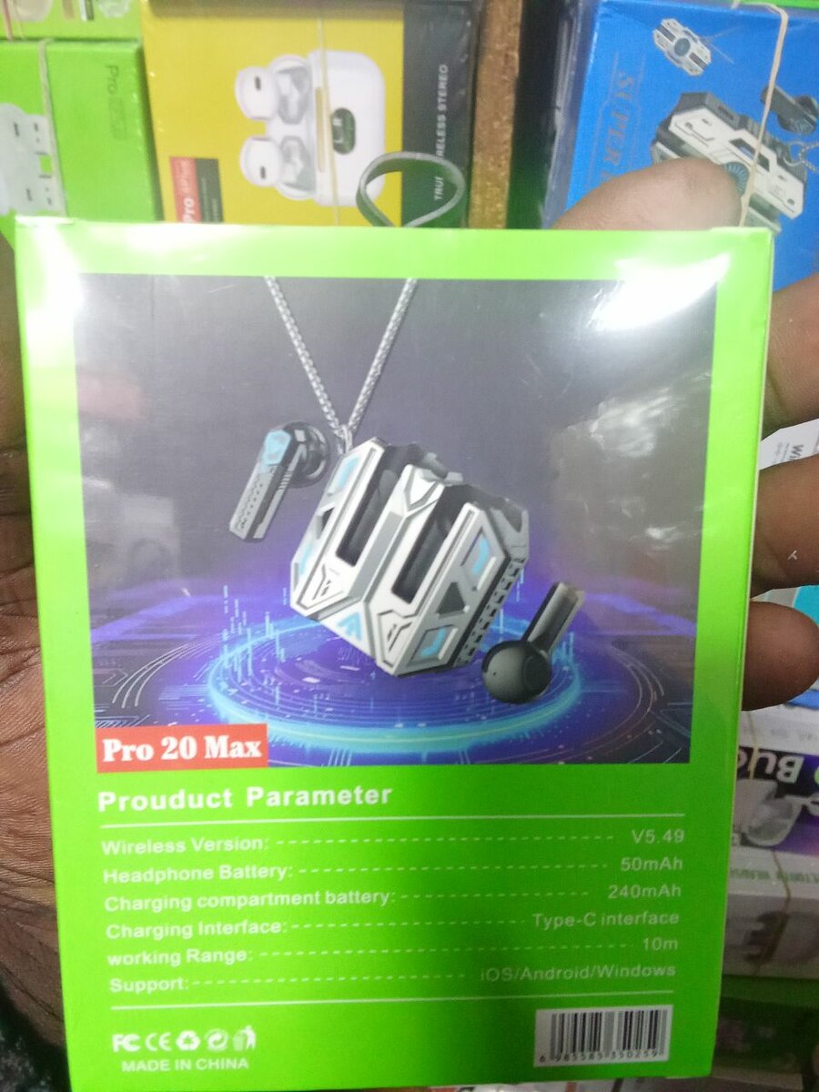 Écouteurs Bluetooth Pro 20 Max