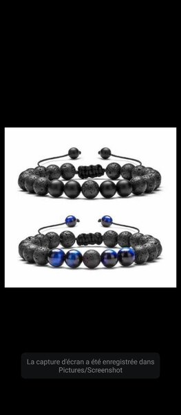 Bracelets en perles d'énergie