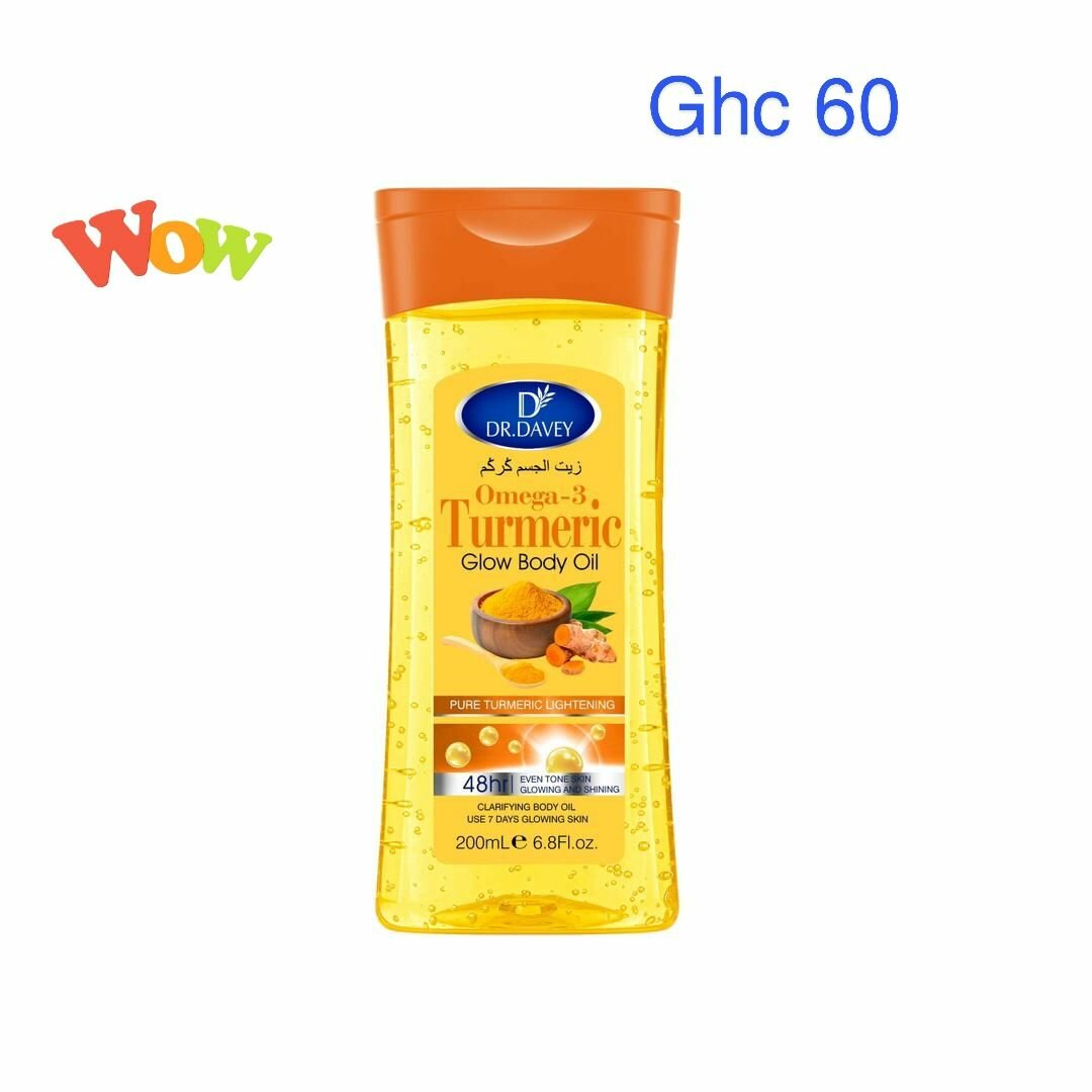 All types of skin care products