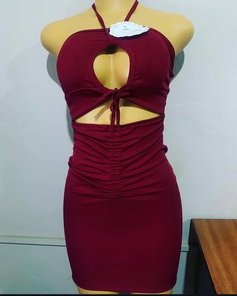 Wine dress