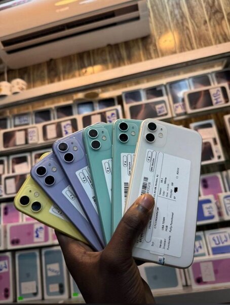 Smartphones multicolores