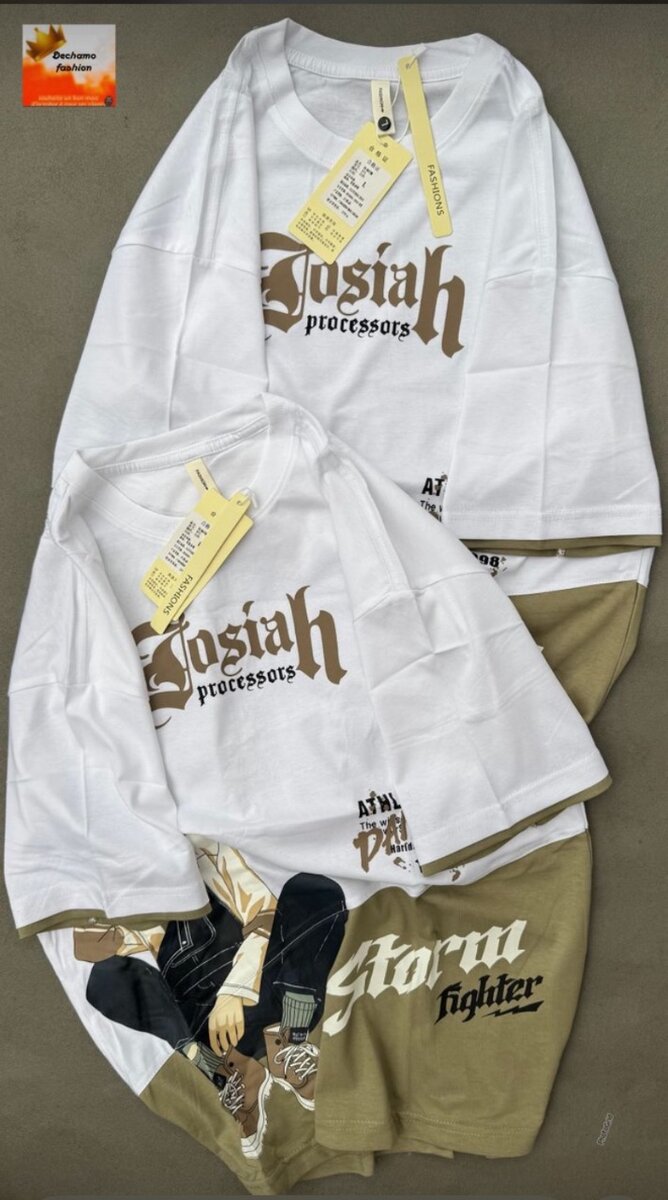 Ensemble T-shirts Graphiques