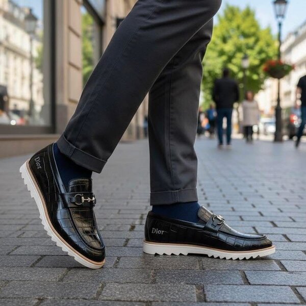 Mocassins en cuir élégants