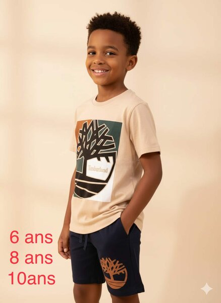 T-shirts et shorts enfants