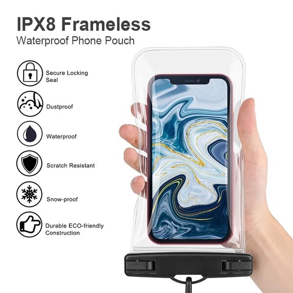 Waterproof phone case