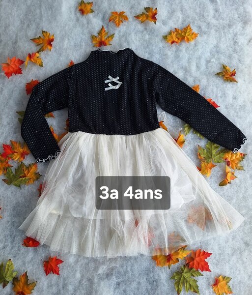 Robe élégante fille 3-4 ans