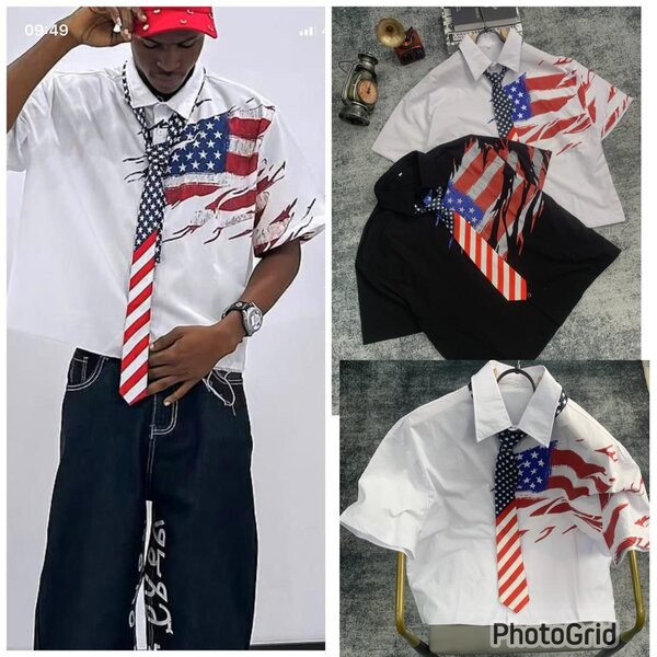 Chemise drapeau américain