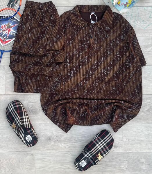 Pyjama élégant en velours