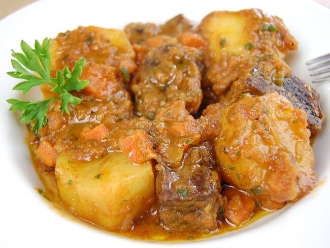 Ragoût de pommes de terre