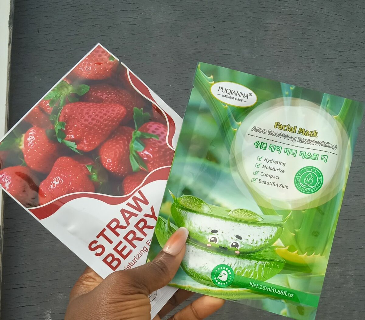 Facial mask and wipes