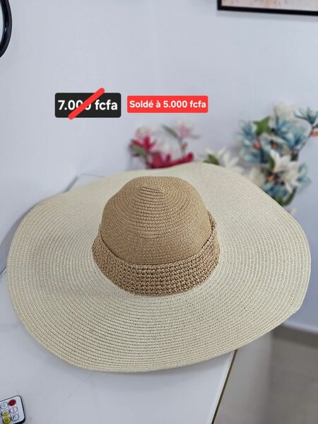 Chapeau de paille été femme