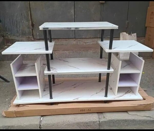 Étagère de télévision moderne en marbre