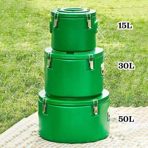 3Pcs Insulated Food Warmer - Green