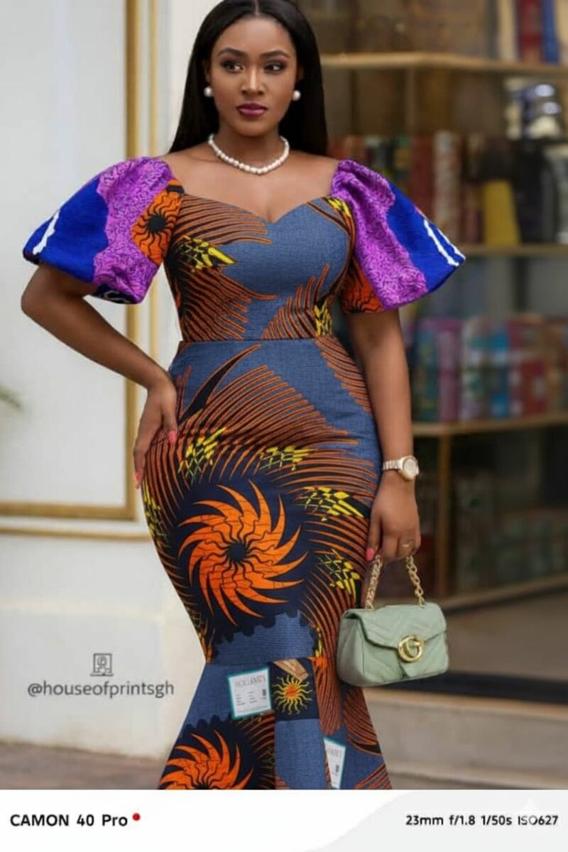 Tissu Wax Africain Hollandais