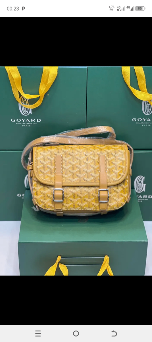 Goyard sac à bandoulière en cuir