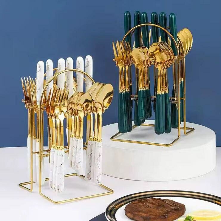 Coffret Couverts Luxe 24 pièces