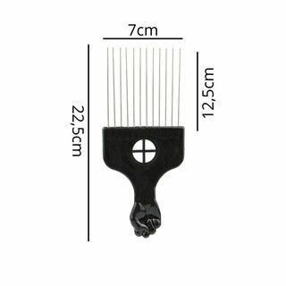 PEIGNE AFRO EN FER MOYEN