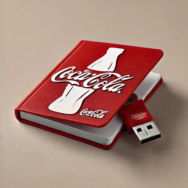 Notebook USB Coke Branded