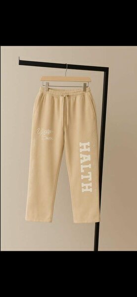 Pantalon de jogging beige pour hommes