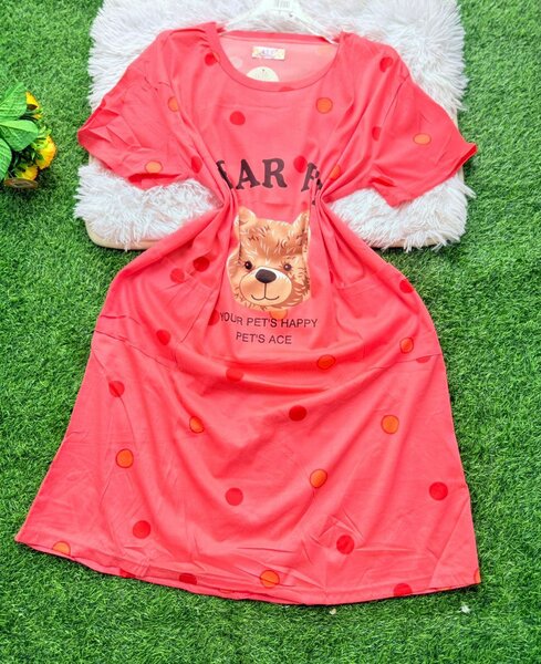 Night wears with pocket