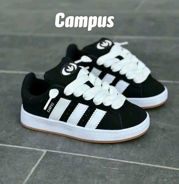 Sneakers noires "Campus"