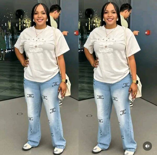 Jean décontracté femme