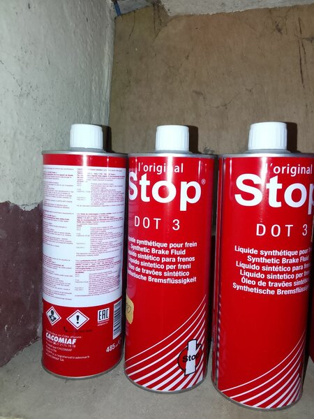 Liquide de Frein Synthétique DOT 3
