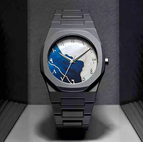 Montre arabic en acier