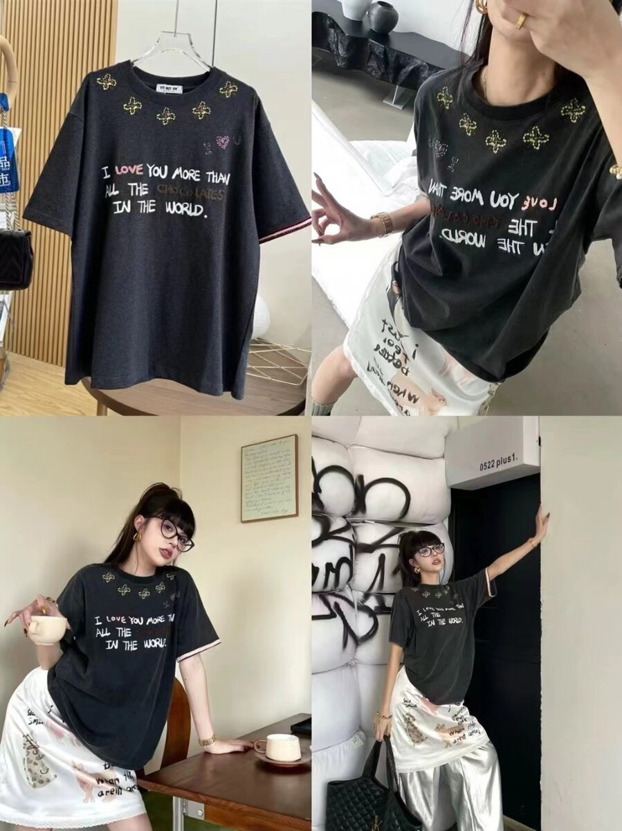 Футболка oversize .