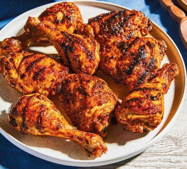 Poulet braisé épicé