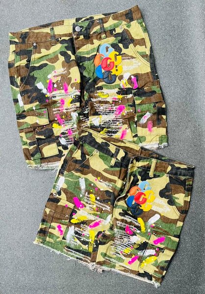 Shorts treillis