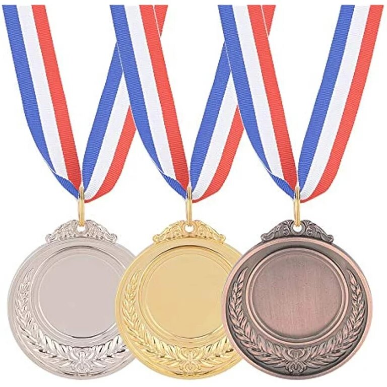 Gold, Silver & Bronze Medals