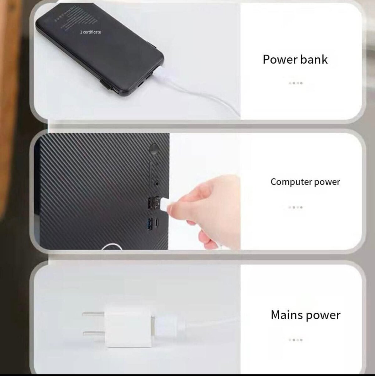 ventilateurs de refroidissement de table d'été refroidisseur