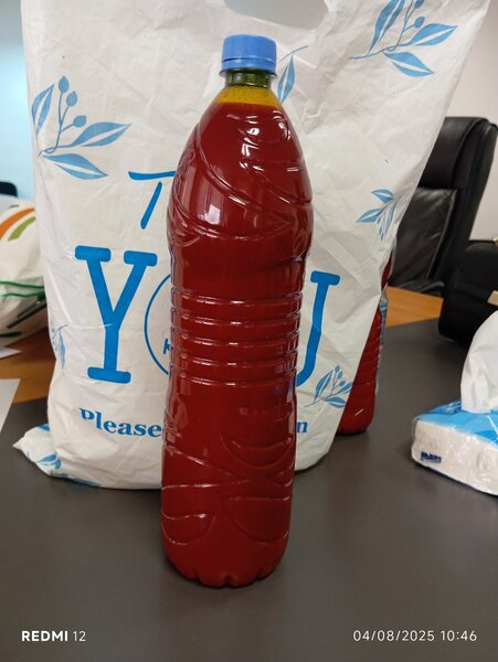 Huile rouge naturelle 1,5L