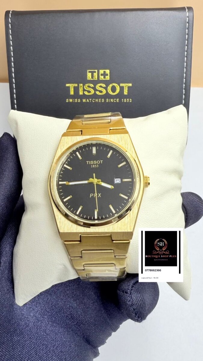Tissot PRX  Montre Dorée