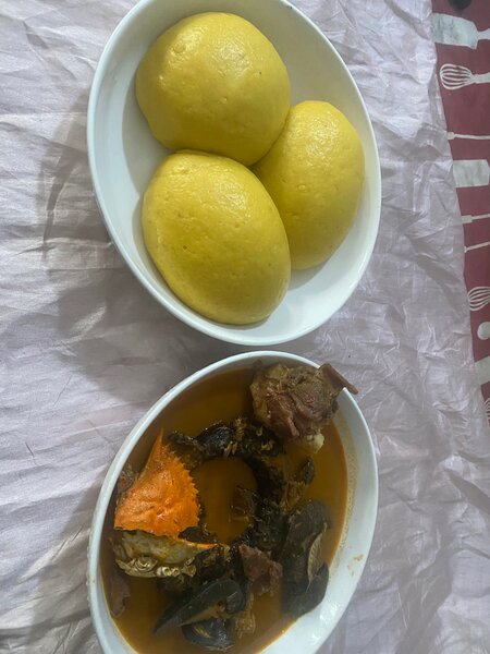 Fufu et Soupe Poivrée